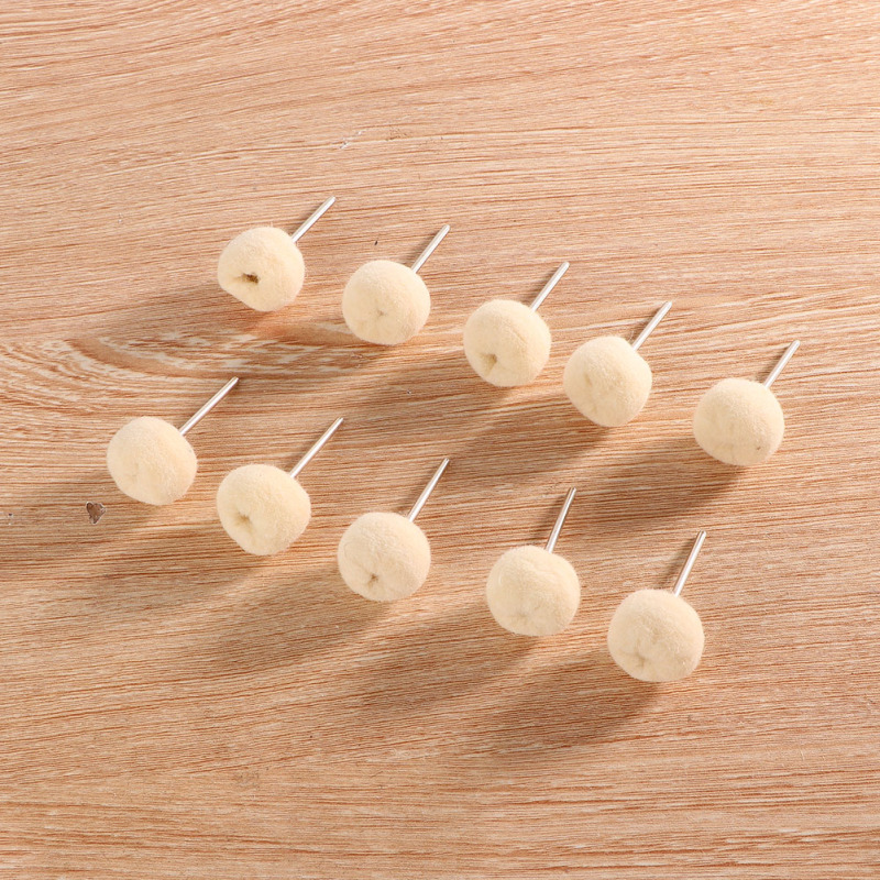 10 X 2,35 Mm Wollpolierscheiben, Schleifwerkzeug
