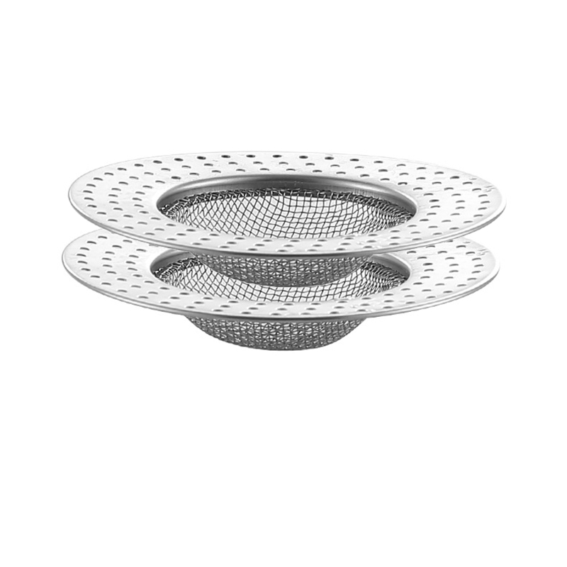 Set Mit 2 Abflussstopfen Aus Edelstahl 304 Für Badewannen Und Duschen, Inklusive Filter Und Siphon. Auch Geeignet Für Küchen- Und Badezimmerspülen Sowie Bodenabläufe.