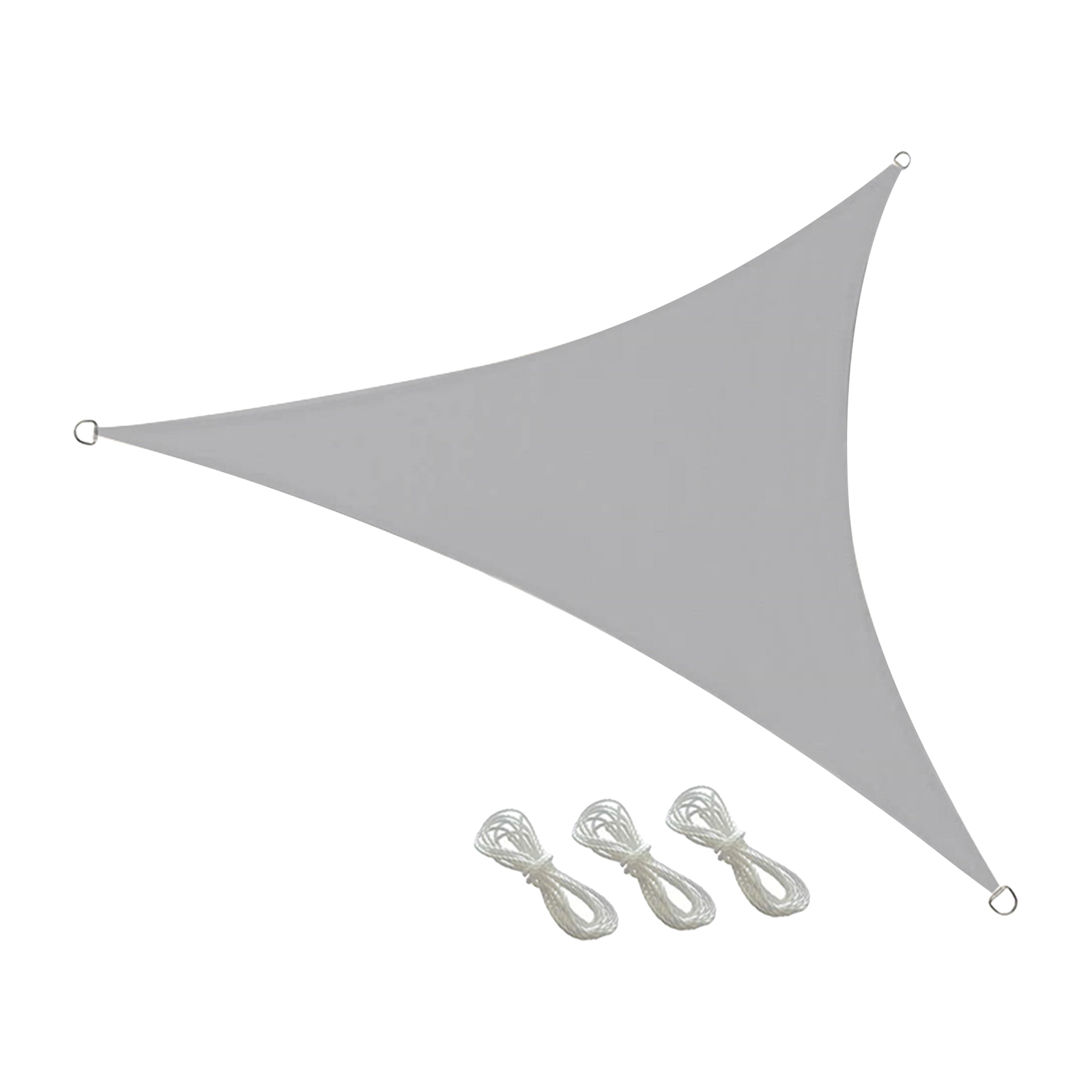 Voile D'Ombrage Triangulaire De 4 M (13 Pi) Avec Protection Uv, Abri Pour Plantes De Jardin, Serre Respirante Pour Terrasse, Camping, Jardin Et Piscine.