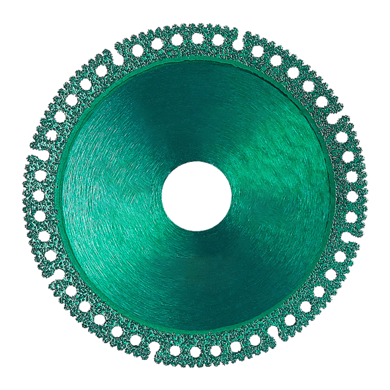 Multifunktionale Diamanttrennscheibe Aus Verbundstahl Mit Einer Matrix Aus Hochmanganhaltigem Stahl, 100 Mm Durchmesser, Zum Schneiden Von Fliesen, Glas Und Steinen, Für Winkelschleifer.