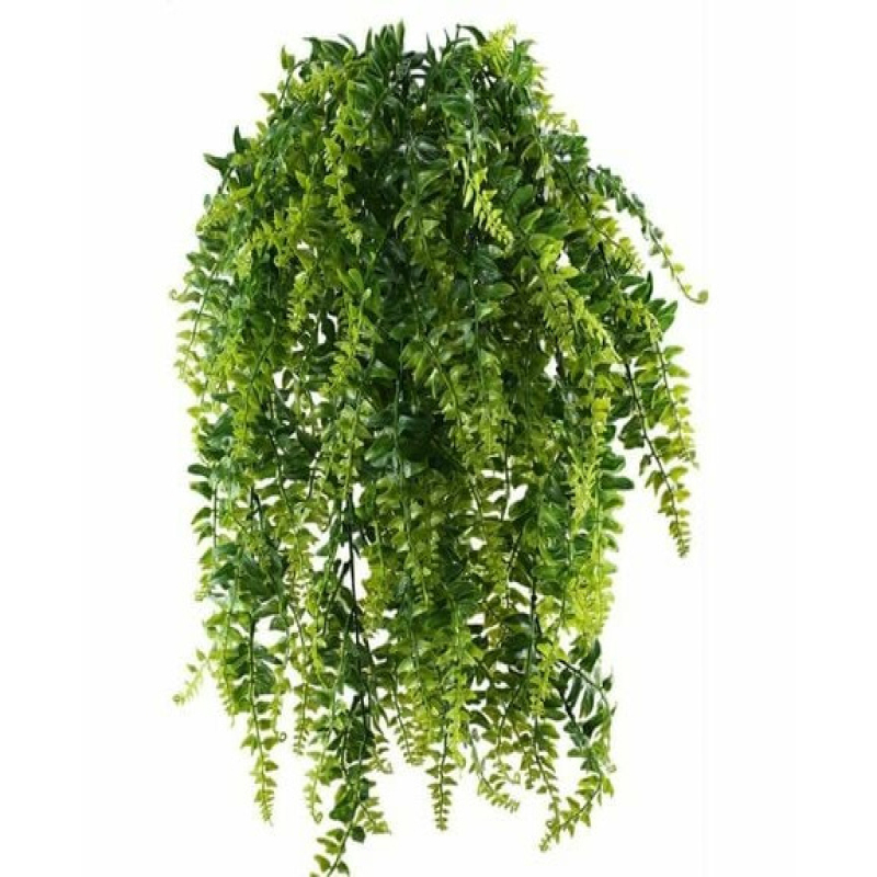 Künstliche Hängefarne Für Balkon, Hochzeit, Garten, 2er-set