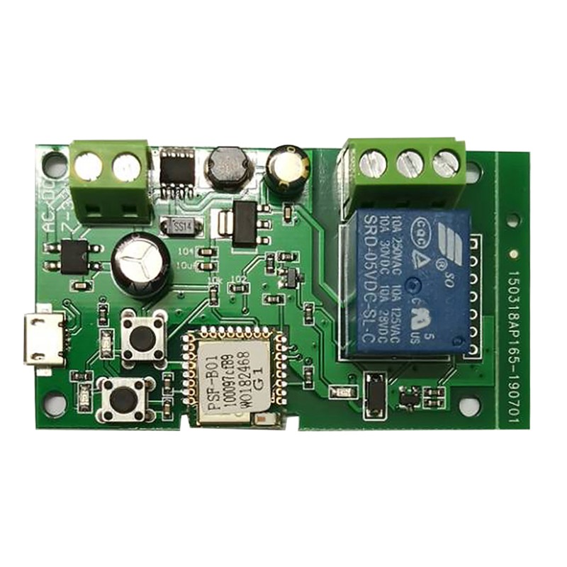 Ewelink Dc5v-32v Drahtloses Relaismodul, Fernbedienung, Timer, Google Home Sprachsteuerung (wlan)