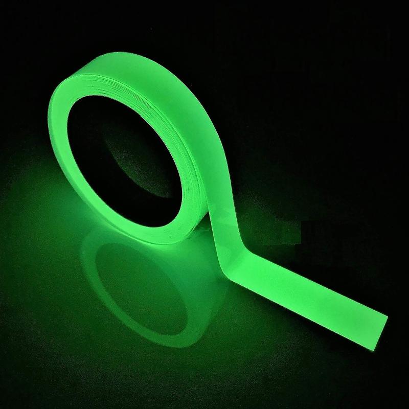 Luminaglow Sicherheits- Und Bühnenband – Photolumineszierende Notbeleuchtung Für Treppen, Wände, Notausgangsschilder Und Theaterböden (10 M X 2,5 Cm)