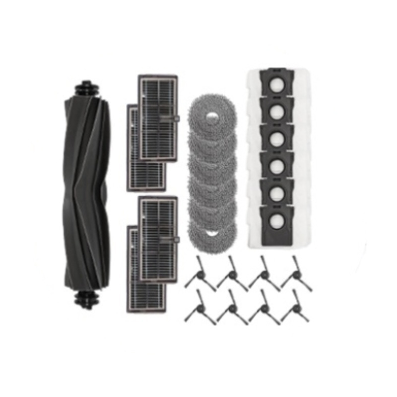 Set Mit 25 Ersatzteilen Für Den Mova P10 Pro Ultra Staubsauger, Kompatibel Mit Dreame L40/x40 Ultra (bürste, Filter, Tuch, Seitenbürsten, Staubbeutel)