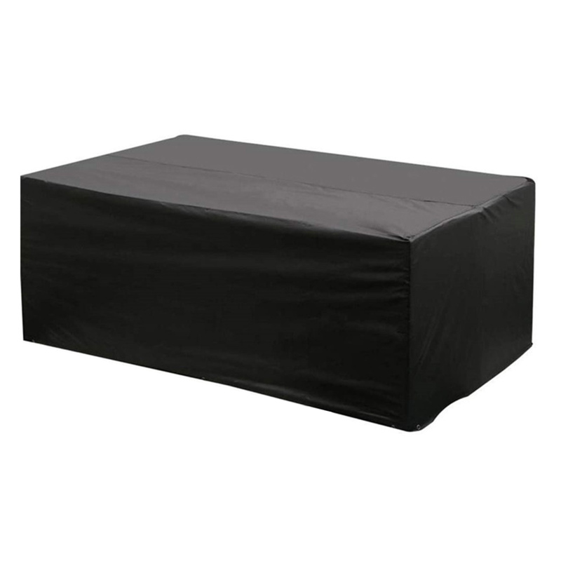 Gartenmöbelabdeckung 200x160x70cm, Extrem Strapazierfähiges 420d Oxford-gewebe (schwarz)