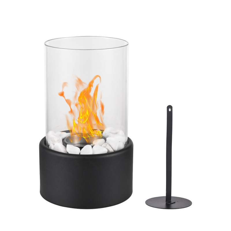 Tischkamin Aus Bioethanol, Feuerstelle, Bio-kamintopf Für Den Innen- Und Außenbereich, Dekoration Für Haus, Garten, Balkon, Geburtstagsgeschenk, Lange Brenndauer Und Rauchfrei.