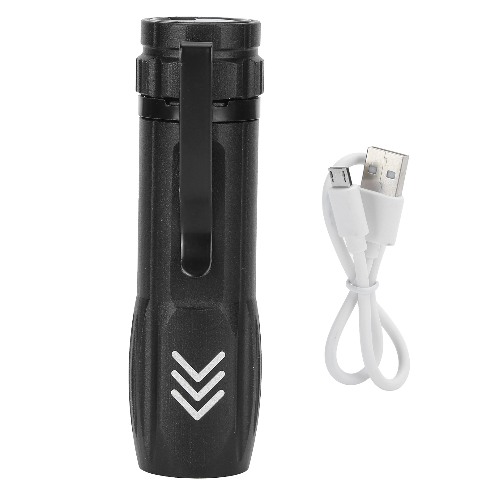 Petite Lampe Torche Ultra-lumineuse Rechargeable Par Usb, Étanche Et Réglable.
