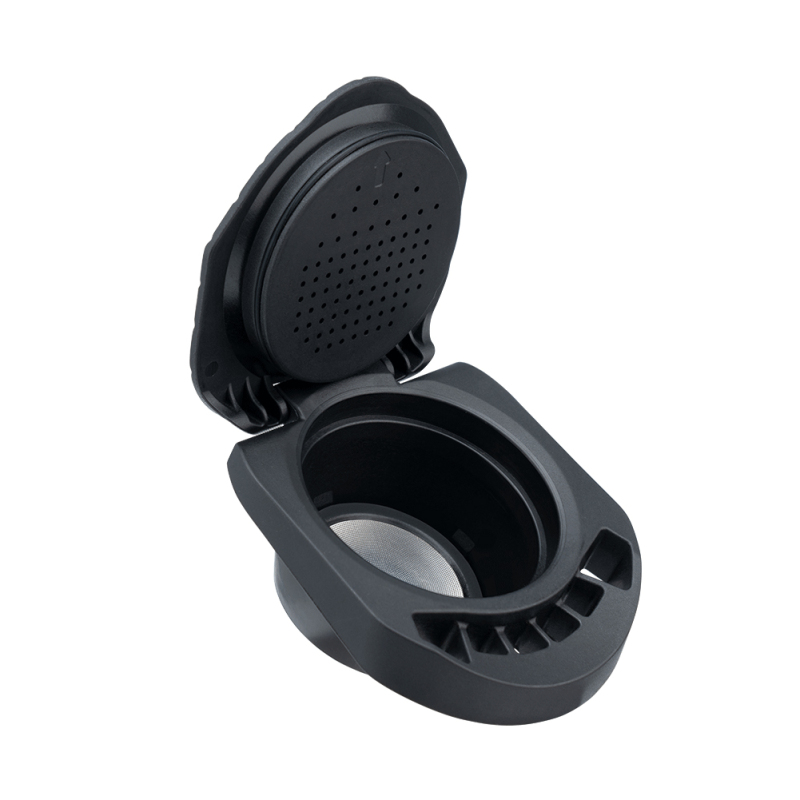 8-g-kaffeekapseladapter/-halter Mit Großem Fassungsvermögen Für Die Zubereitung Von Kaffee Zu Hause. Wiederverwendbares, Umweltfreundliches Zubehör, Kompatibel Mit Piccolo Xs Und Genio S.