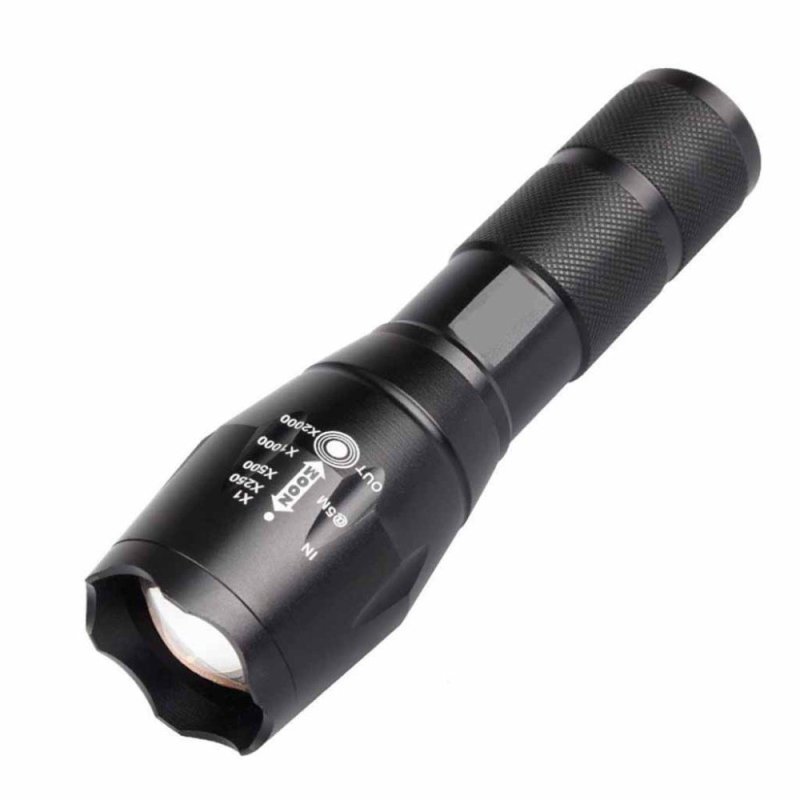 Großhandel Mit Hochleistungsfähigen Xml-t6 Teleskop-zoom-taschenlampen Aus Aluminiumlegierung, Premium-version L2 (inkl. 1 Batterie Und 1 Ladegerät).