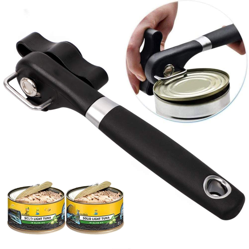Safe Cut Dosenöffner, Dosenöffner Mit Glatter Kante – Manuell, Ergonomisch, Aus Lebensmittelechtem Edelstahl, Für Küche Und Gastronomie