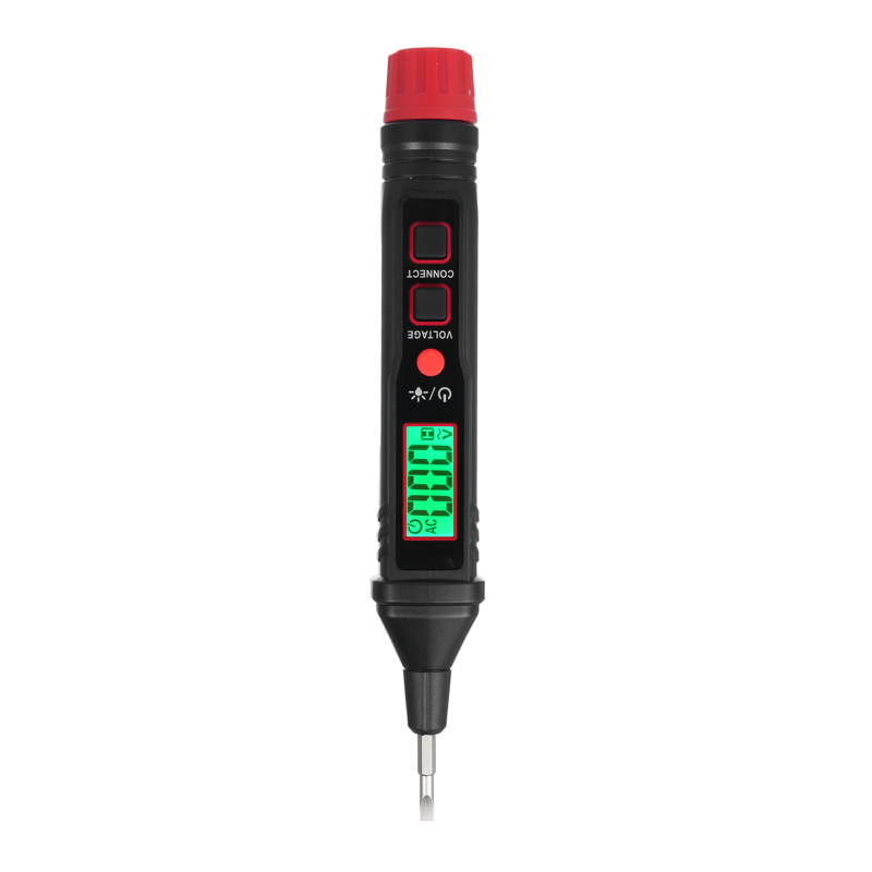Digitaler Spannungsprüfer Mit Eingebautem Schraubendreher, 12v-300v Ac-spannungsdetektor, Intelligente Induktionssonde Zur Reparatur Und Diagnose Von Haushaltsgeräten.