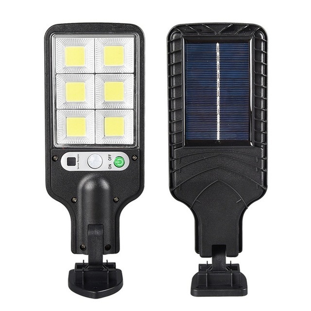 Nouveau Lampadaire Solaire D'Extérieur Étanche À Induction, Lampe De Jardin Avec Support Rotatif, Applique Murale, Nouveau Lampadaire Solaire De Campagne 616b 72cob