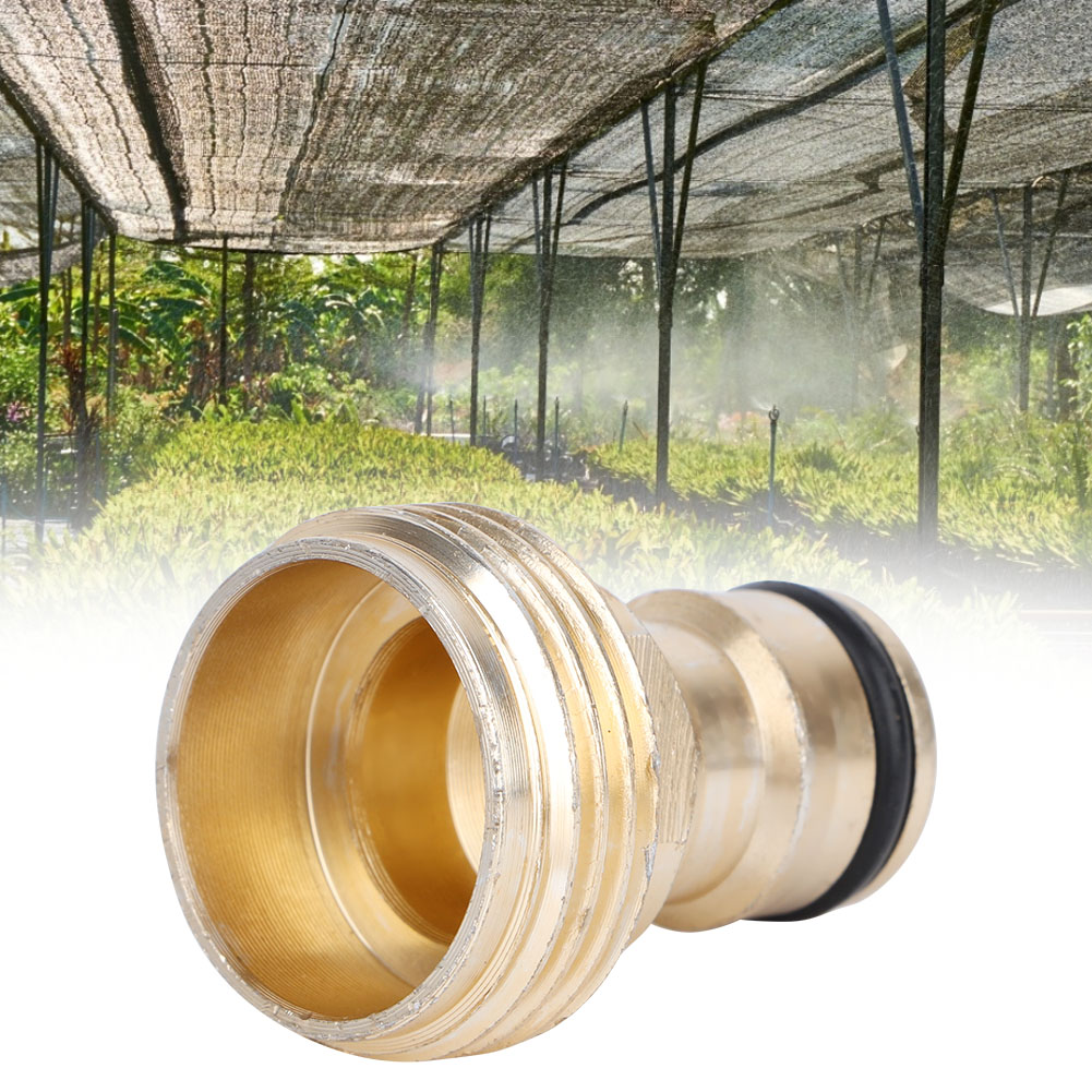Raccord Rapide En Aluminium 3/4 Pour Tuyau D'Arrosage, Adaptateur Pour Tuyau D'Arrosage Domestique Et De Jardin.