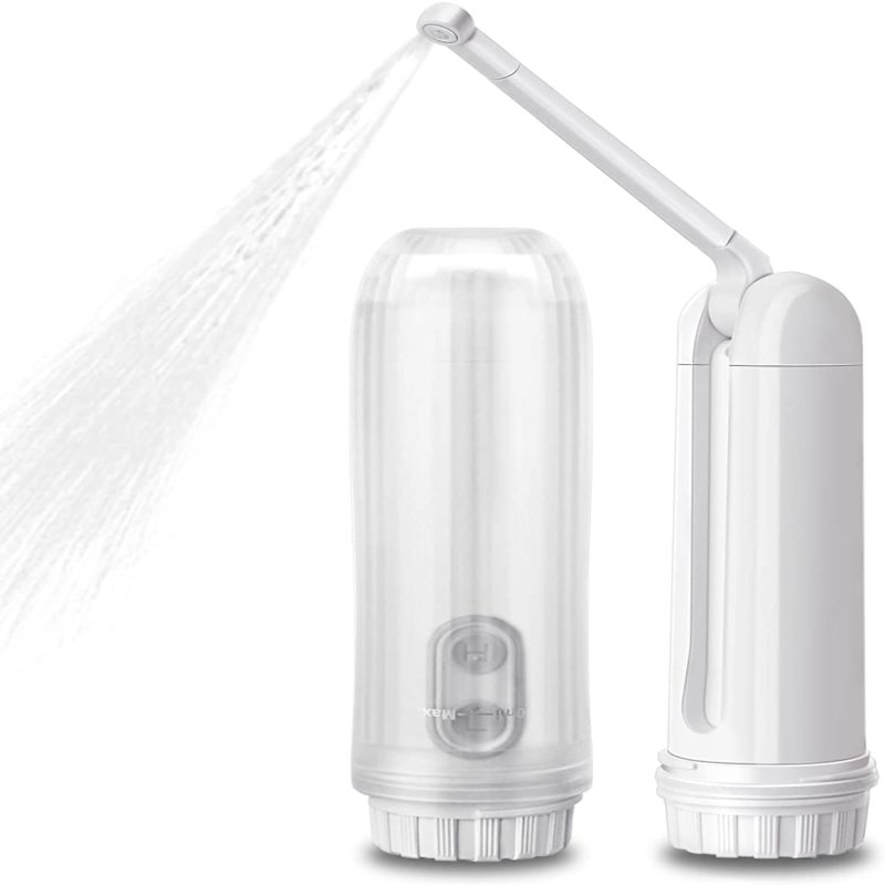 Tragbares, Faltbares Bidet Mit 2 Druckstufen, Elektrischer Duschkopf (für Intimhygiene, Reinigung, Linderung Nach Der Geburt)