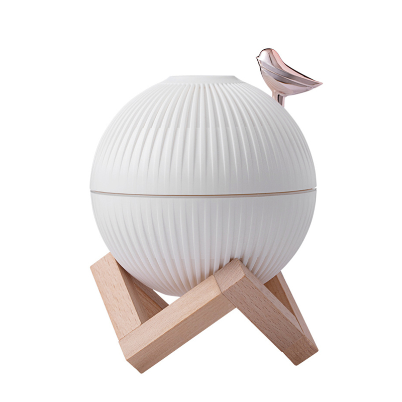 Lark Mist 330ml Luftbefeuchter Mit Geräuschlosem, Vogelförmigem Nachtlicht (usb)