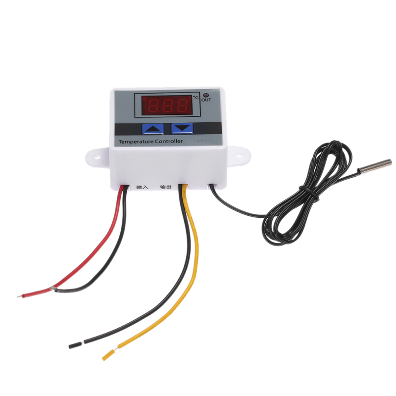 Digitaler Temperaturregler Xh-w3001 Mit Led-anzeige Und Wasserdichter Sonde (heizen/kühlen)