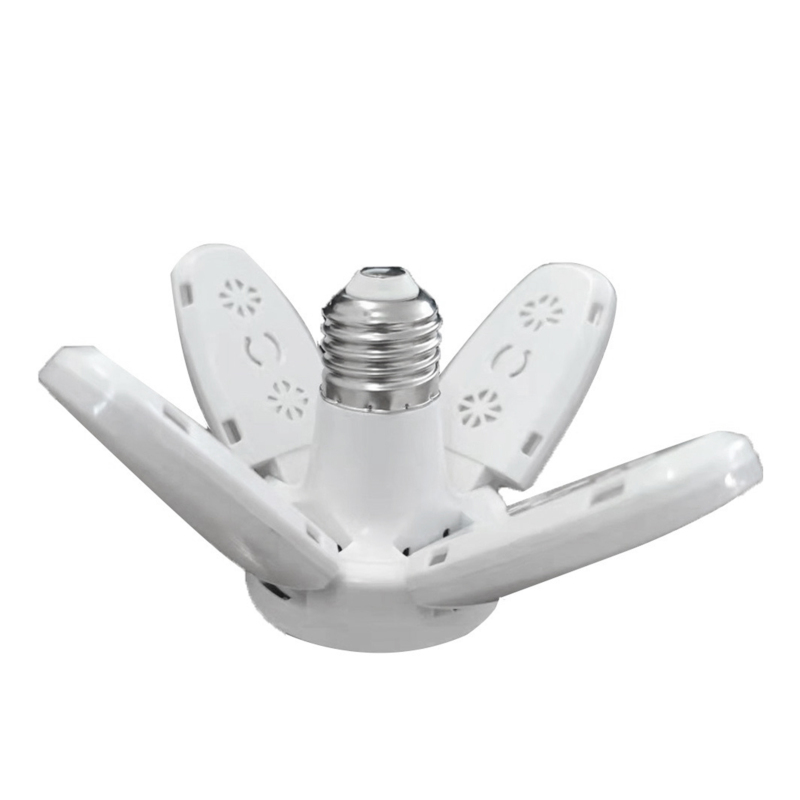 28-w-led-deckenleuchte, 6000 Lm, 6500–7000 K, E27/e26-sockel, 4 Verstellbare Paneele (garage, Werkstatt)