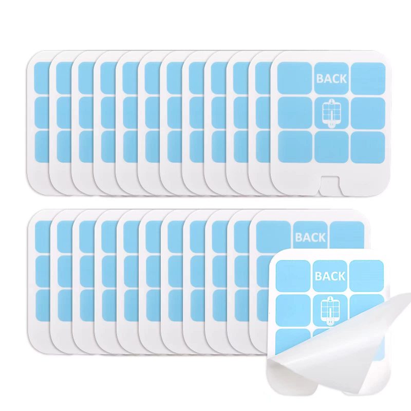Packung Mit 24 Safer Home Sh502 Antwortkarten, Dt3005w Befestigungsplatte, Klebekarte
