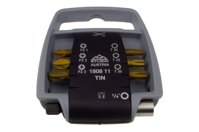 Stubai Bit-Clip Satz TIN 2 7-tlg