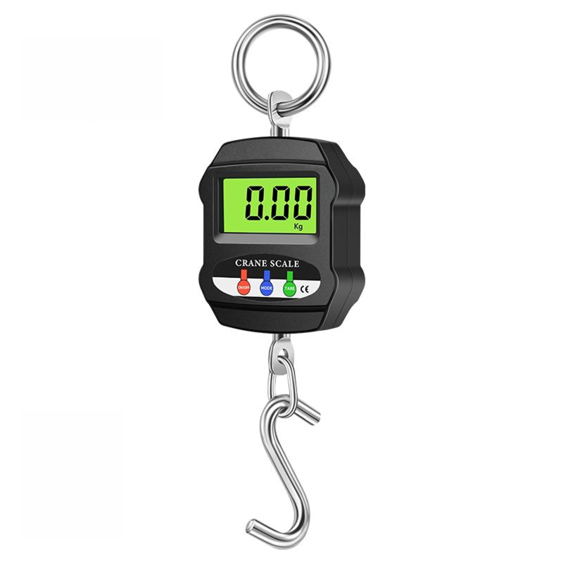 Elektronische Kranwaage (300 Kg/660 Lb), Digitale Hängewaage, Mini-industriewaage, Elektronische Hakenwaage Für Gepäck, Fischzucht Und Jagd