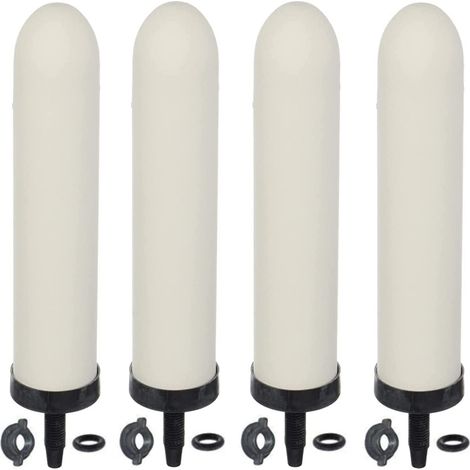 Set Mit 4 Ersatz-keramikfiltern Für Wasserfiltersysteme
