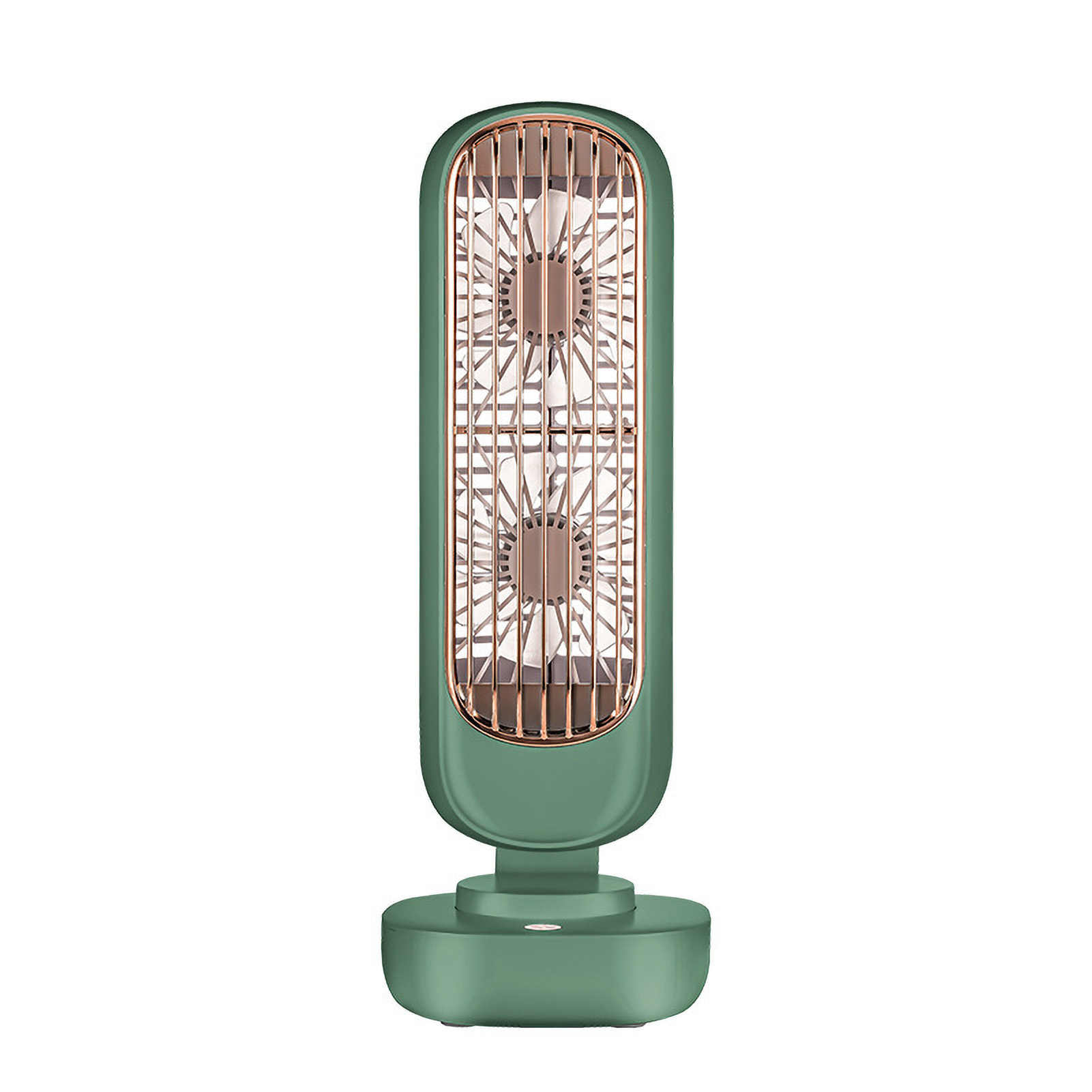 Petit Ventilateur Tour De Bureau Portable Usb À 3 Vitesses, Double Circulation D'Air, Idéal Pour La Maison, Le Bureau Ou La Chambre.