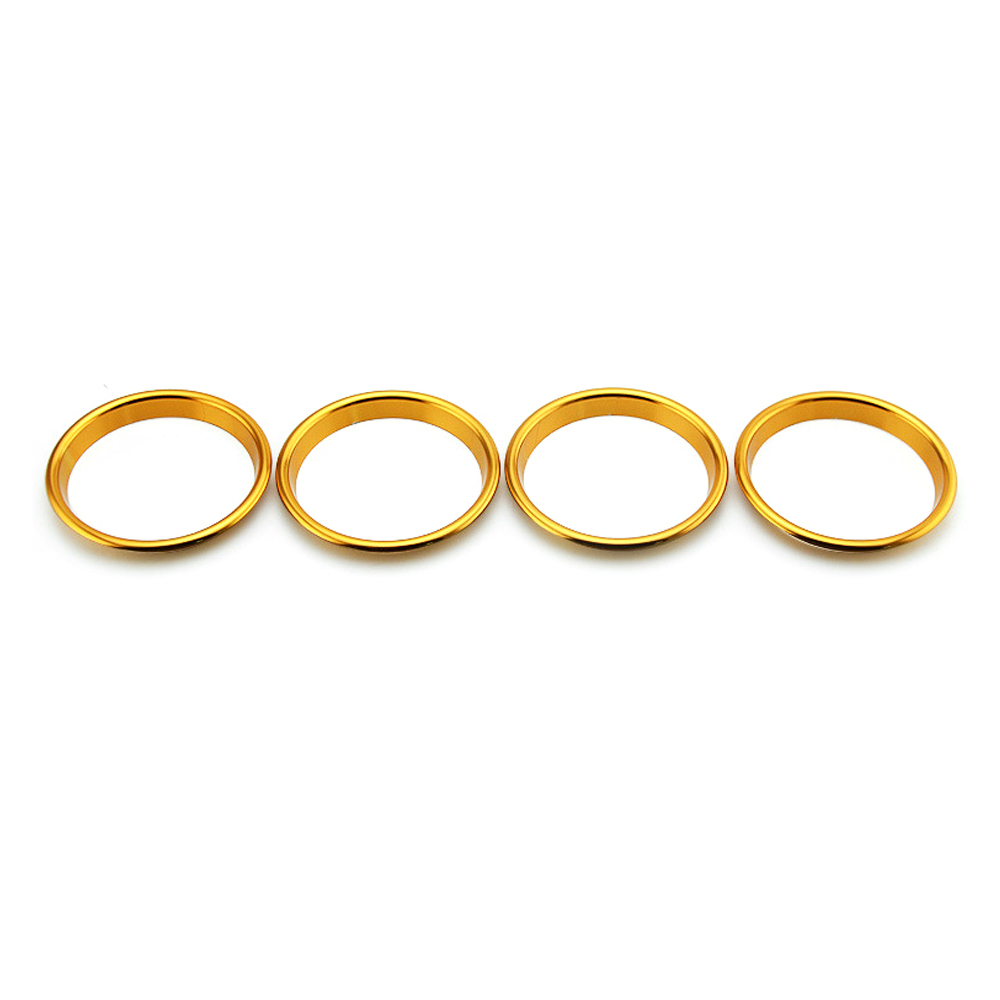 Hochwertige Zierringe Aus Aluminiumlegierung Für Die Innenraum-lüftungsschlitze Der Klimaanlage/heizung A3/s3 (4er-set).