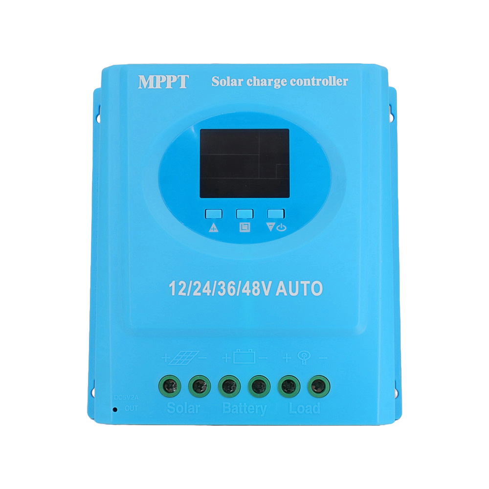 100a Mppt 12v 24v 36v 48v Auto-adaptiver Solarladeregler Mit Hintergrundbeleuchtetem Lcd-display, Intelligenter Regler Für Blei-säure- Und Lithiumbatterien, Zwei Usb-anschlüsse
