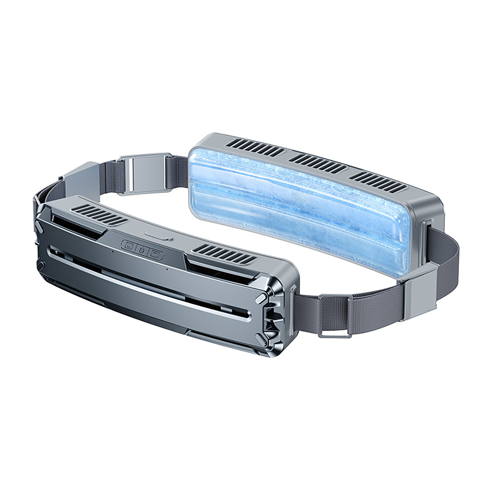 Ventilateur De Ceinture Portable À 3 Vitesses, Mini Ventilateur Usb Pour Temps Chaud Et Sports De Plein Air