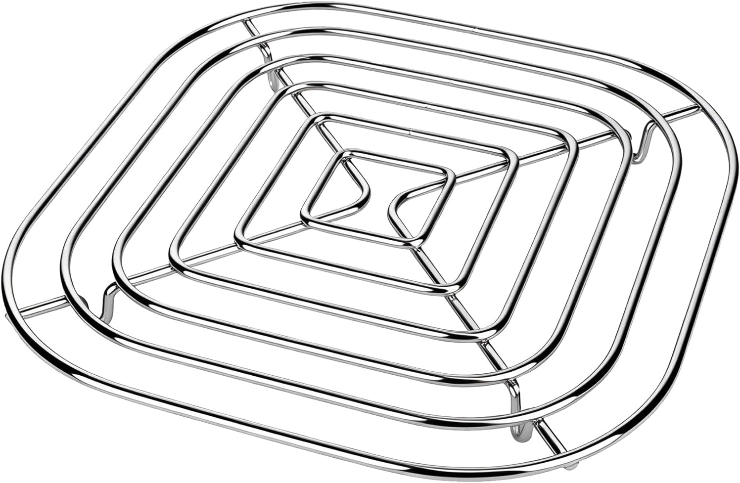 Grillrost Für Ninja Crispi Fn101 Heißluftfritteuse, Ninja Heißluftfritteusen-zubehör, Grillrost Für Ninja Heißluftfritteuse, Lebensmittelecht, Edelstahl Sus304, Silber