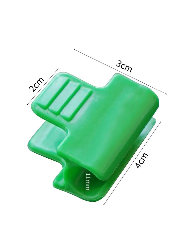30 Befestigungsclips Für Serre-filme, 40 × 30 Mm, Durchmesser 11 Mm, Vertikal