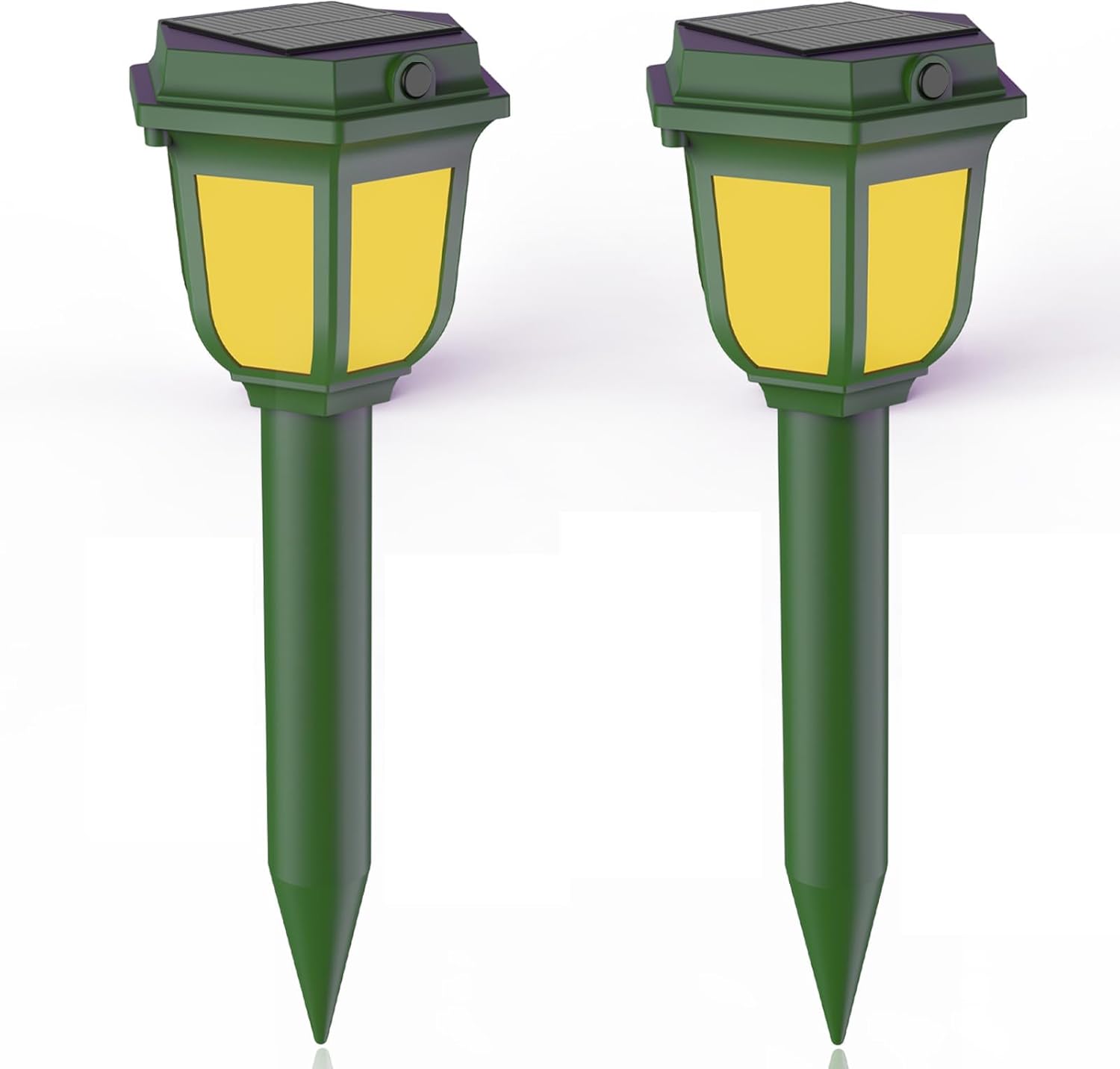 Répulsif Solaire Ultrasonique Pour Rongeurs, Étanche, With Piquet À Vis (lot De 2)