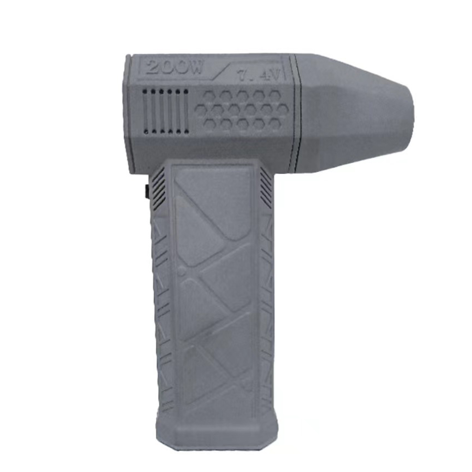 Aspirateur À Poussière, Moteur Sans Balais À Grande Vitesse, Interrupteur À Un Bouton, 110000 Tr/min, Buse Magnétique, Batterie 2500 Mah (gris Clair)