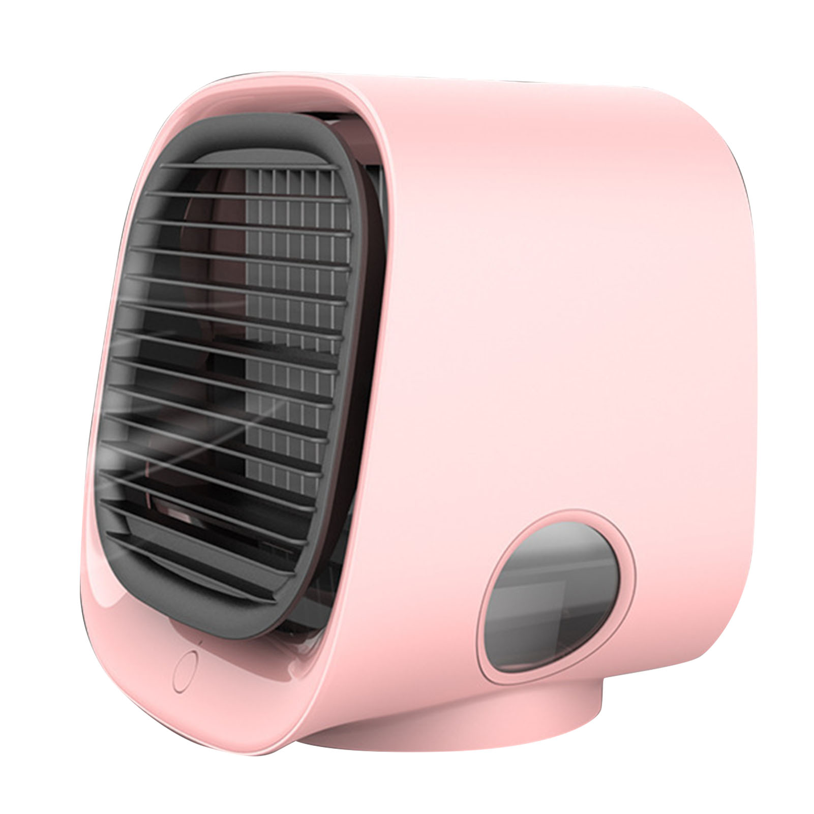 Ventilateur Brumisateur Portable Mini Rechargeable Usb Pour Bureau, Avec Brumisateur D'Eau Rafraîchissant Pour La Maison Et Le Bureau (rose)