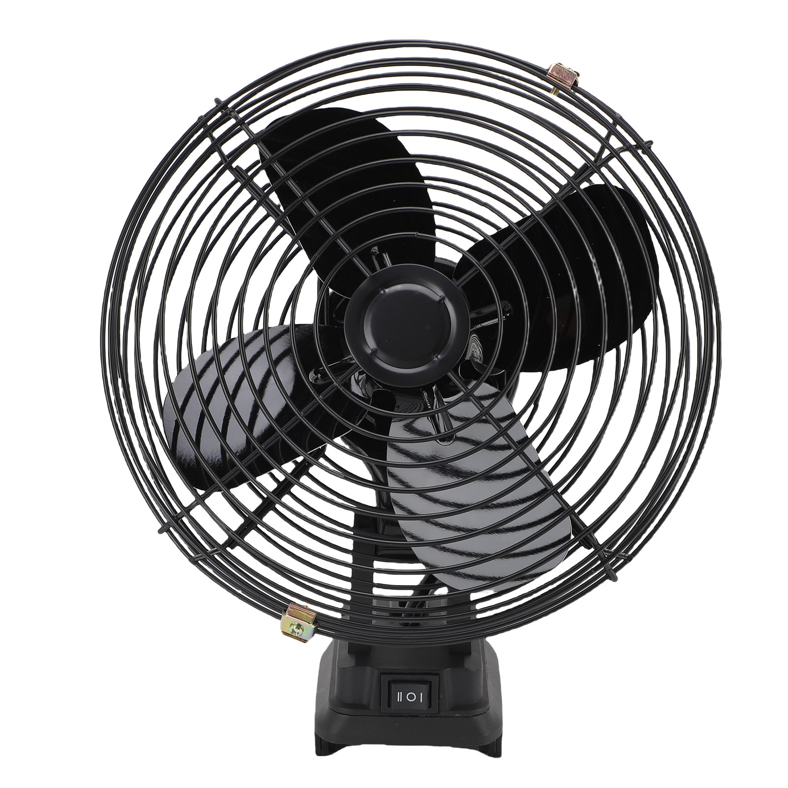 Ventilateur De Chantier Sans Fil适用于batterie Bl1840, 35 W, 4 000 Tr/min, Pales En Fer 20 Cm, 2 Ports Usb