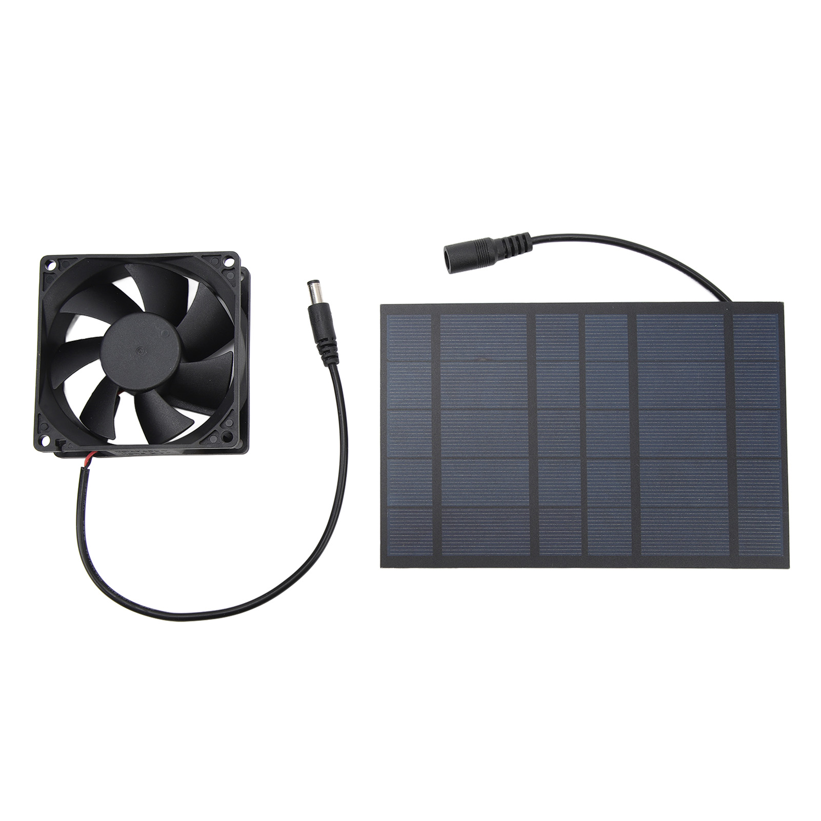 Ventilateur Solaire Étanche Ipx7, Réduisant La Température Et L'Humidité, Idéal Pour Poulailler, Serre, Abri Pour Animaux.