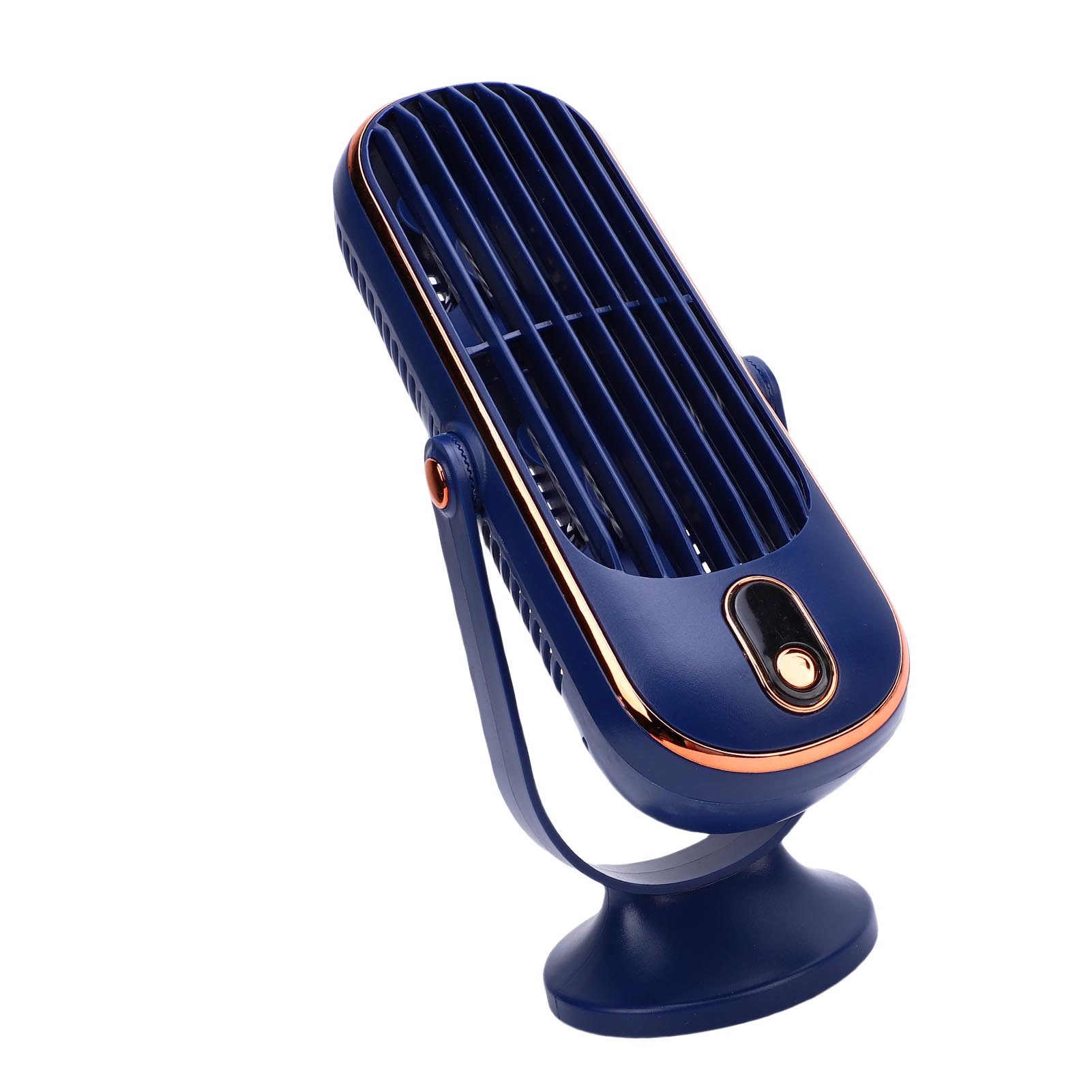 Ventilateur De Bureau Tour À 5 Vitesses, Moteur Sans Balais, Rechargeable Par Usb, Pour La Maison, Le Bureau, La Cuisine Et L'Intérieur (noir)