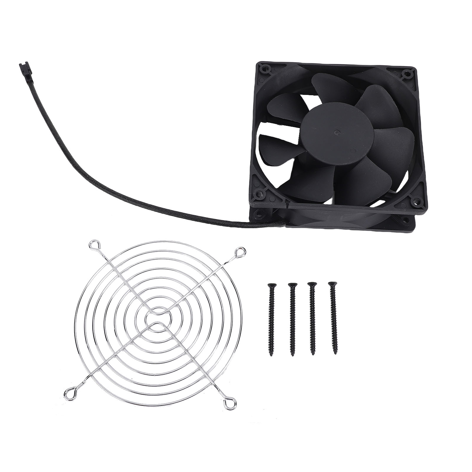 Ventilateur 12038适用于barbecues À Charbon Gravity Séries 560, 800 Et 1050；ventilateur De Fumoir À 2 Fils Avec Couvercle Et Vis
