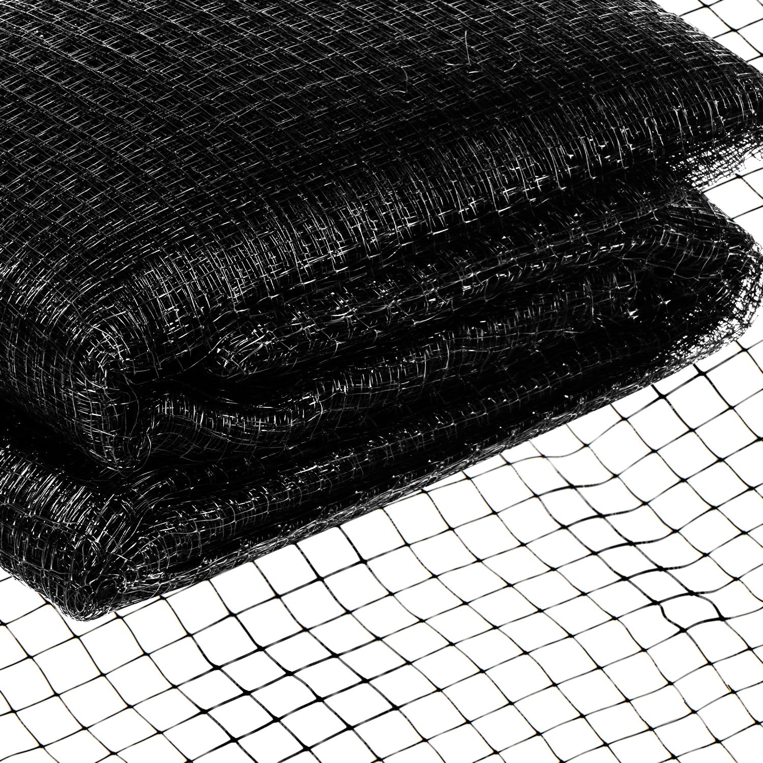 Filet De Protection Jardin Anti-oiseaux Et Écureuils, 2,13 Mx 30,54 M (7 × 100 Pi), Schwarz