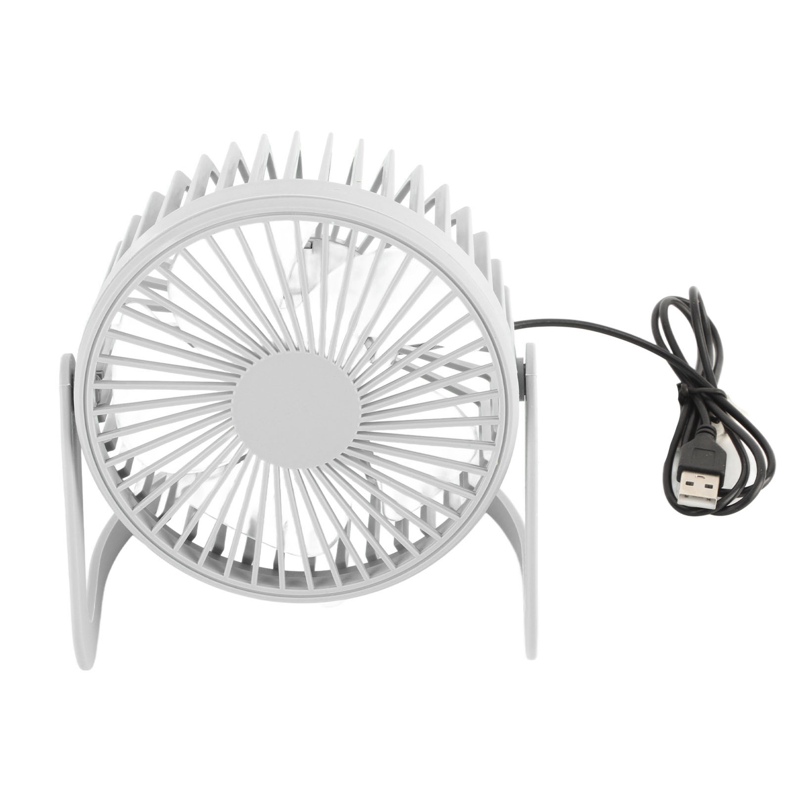 Petit Ventilateur De Bureau Usb, Moteur Silencieux, Grande Vitesse, Mini Ventilateur De Table, Blanc