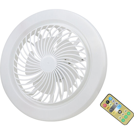 Ventilateur Plafond Silencieux Fairy E27 Avec Éclairage Led Intégré (importé De L'Étranger)