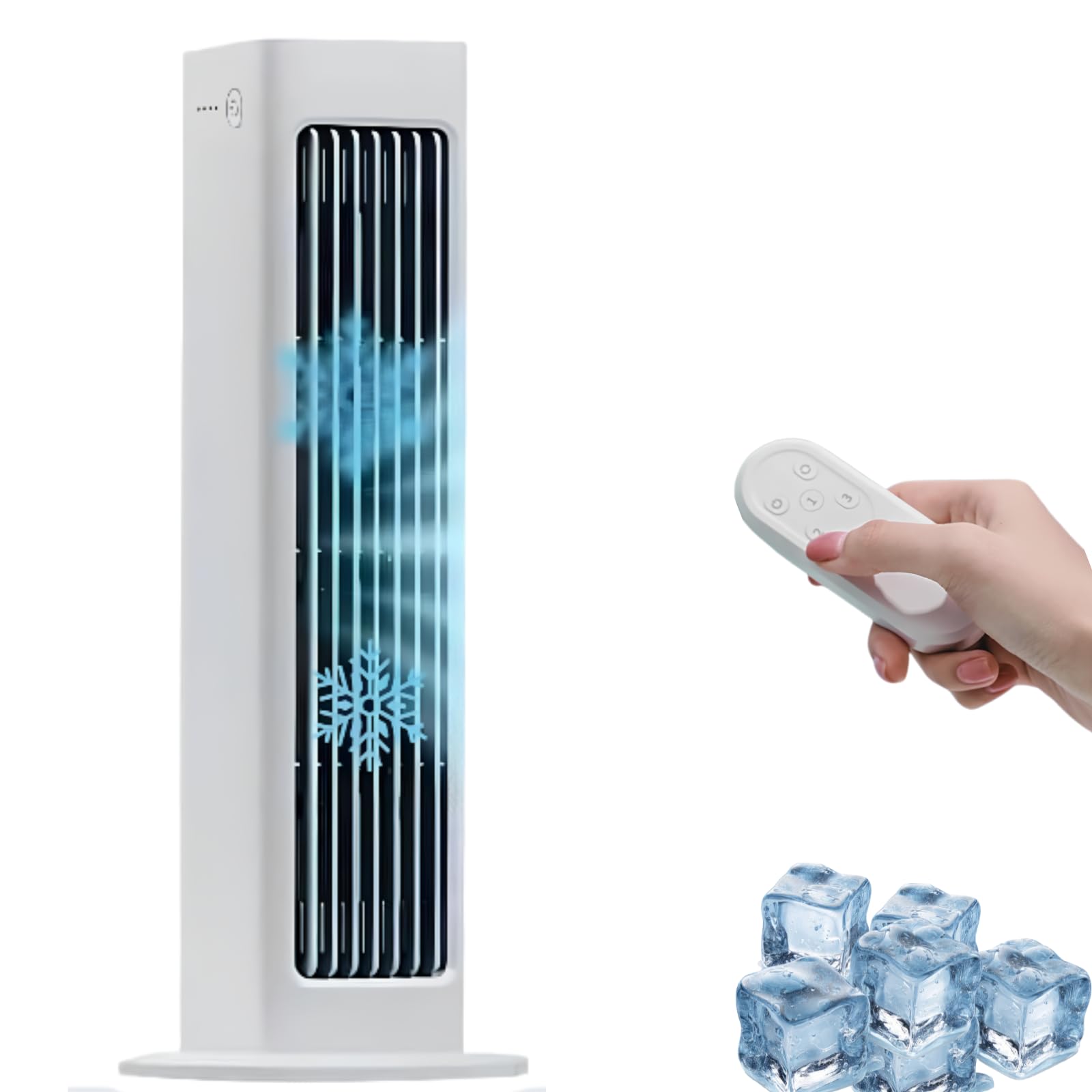 Refroidisseur D'Air Rechargeable Sans Pales (blanc)