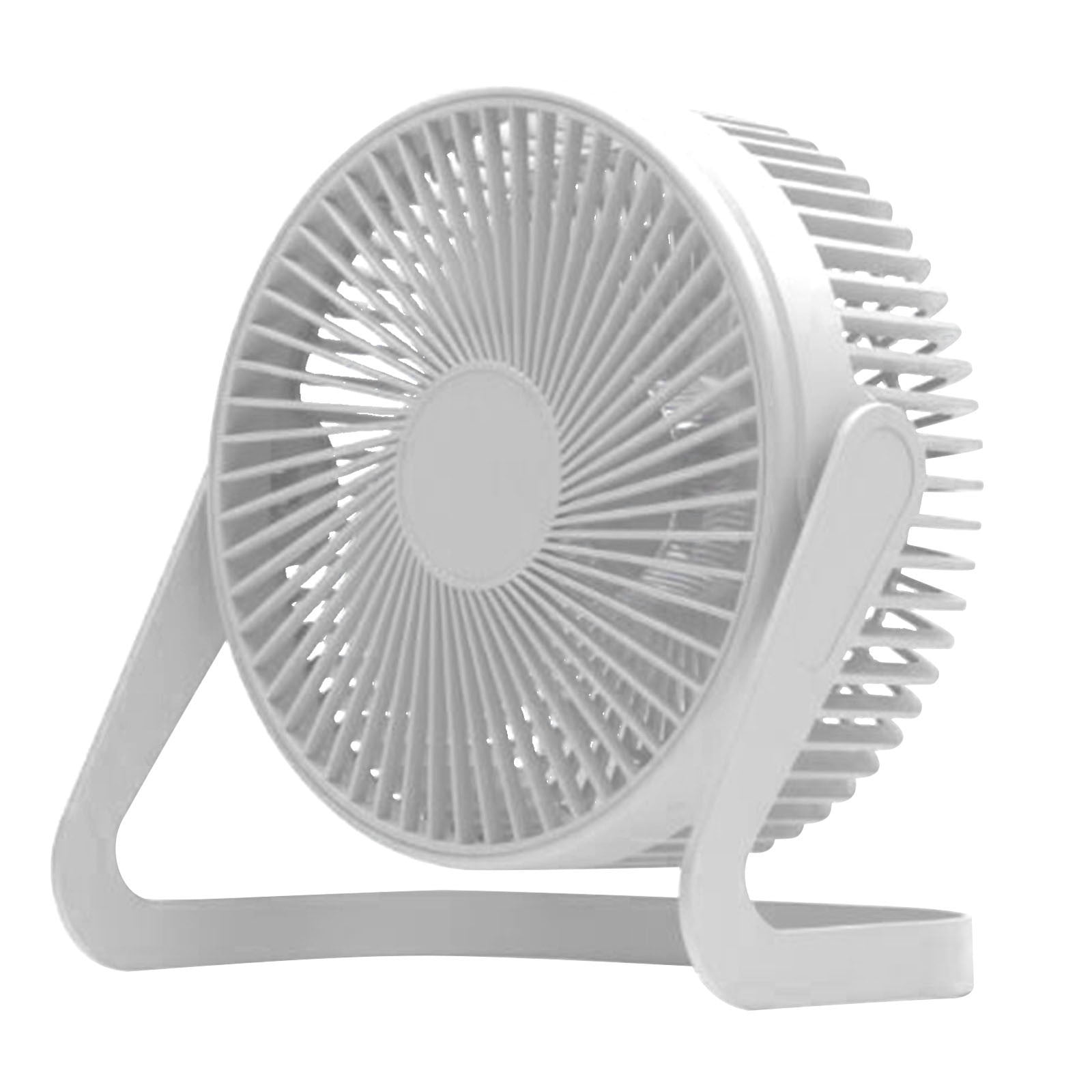 Ventilateur De Bureau Pour Étudiant, Petit Modèle, Blanc