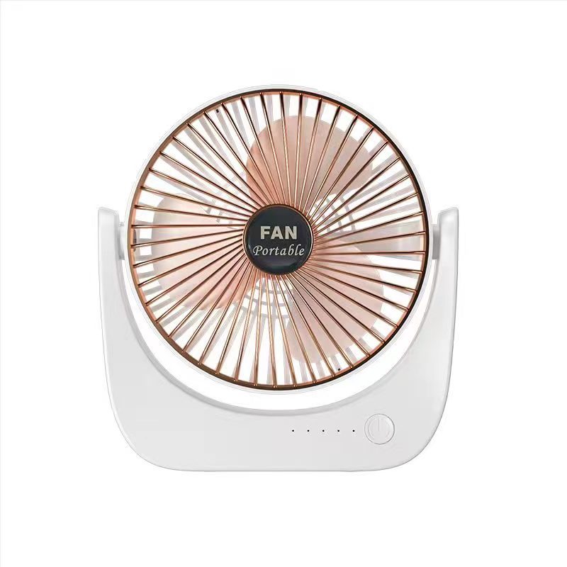 Ventilateur De Bureau Usb Rechargeable, Mini Ventilateur Électrique Silencieux De 15 Cm (6 Pouces) En Forme De U