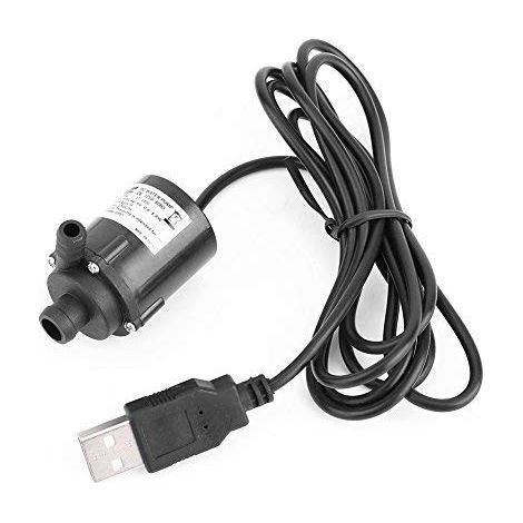 Mini-wasserpumpe, 12 V Dc, 240 L/h, Bürstenloser Tauchmotor – Wasserkühlung Mit Usb-anschluss