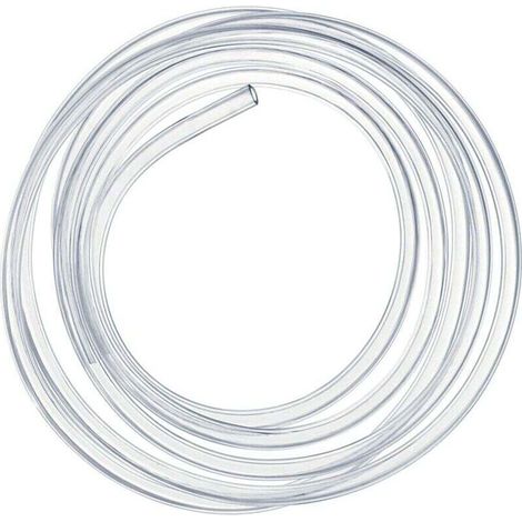 Transparenter Pvc-schlauch, 3 Meter Lang, Durchmesser 10 X 12 Mm.