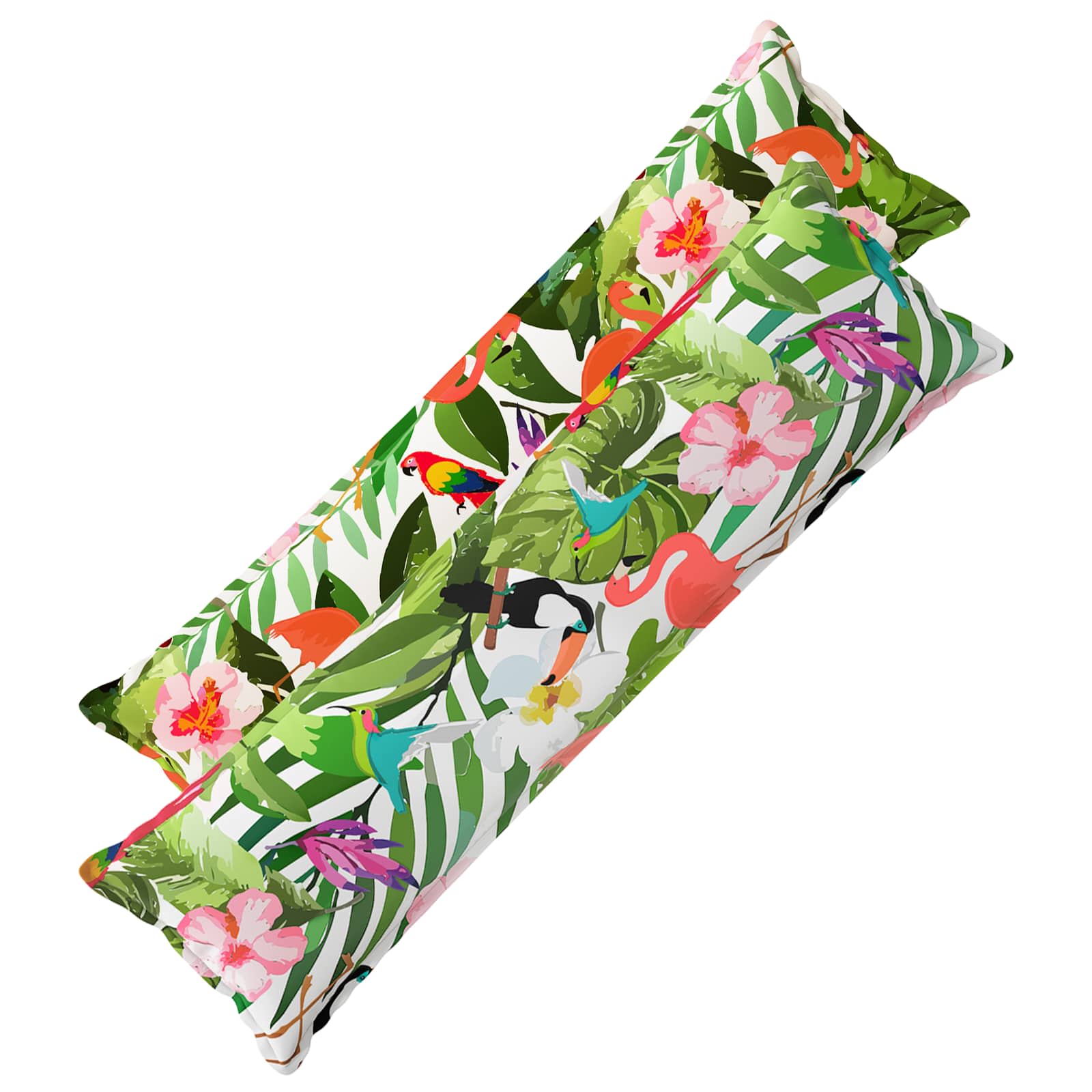 Kissen 2 Stk. Houten Mehrfarbig 40 X 145 Cm Polyester Vidaxl
