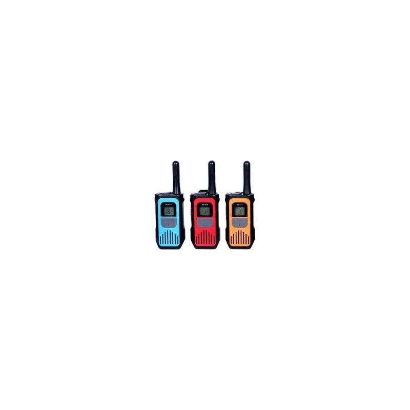 3er-pack Wiederaufladbare Walkie-talkies Für Kinder Und Erwachsene, Große Reichweite, Usb-typ-c-anschluss Und Vox-funktion, Ideal Für Abenteuerspiele, Wandern Und Radfahren.