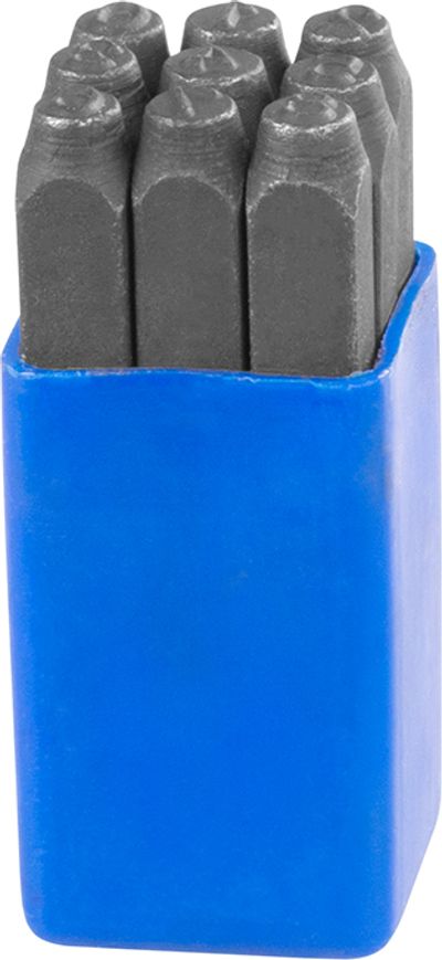 Schlagstempel Zahlen Hr59205, Ziffernhöhe 5 Mm, 123, 9 Stk.