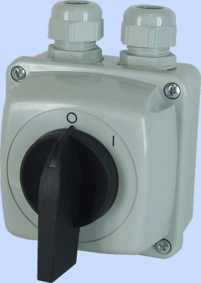 Schalter Elektromet E25-53 25a 1p Wasserdicht Ip65